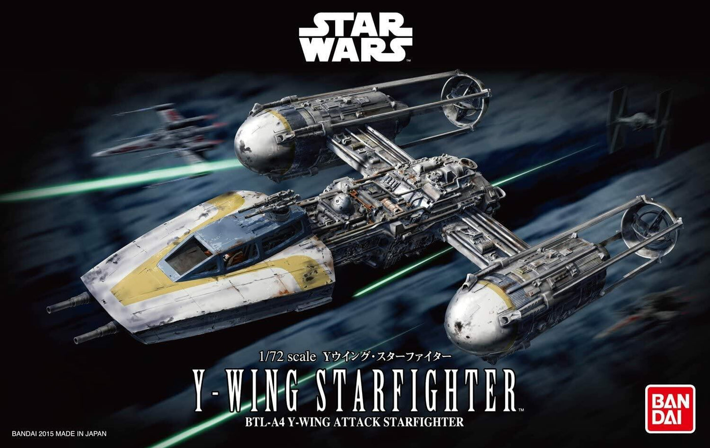 Bandai Star Wars 1/72 Y-Wing Star Fighter