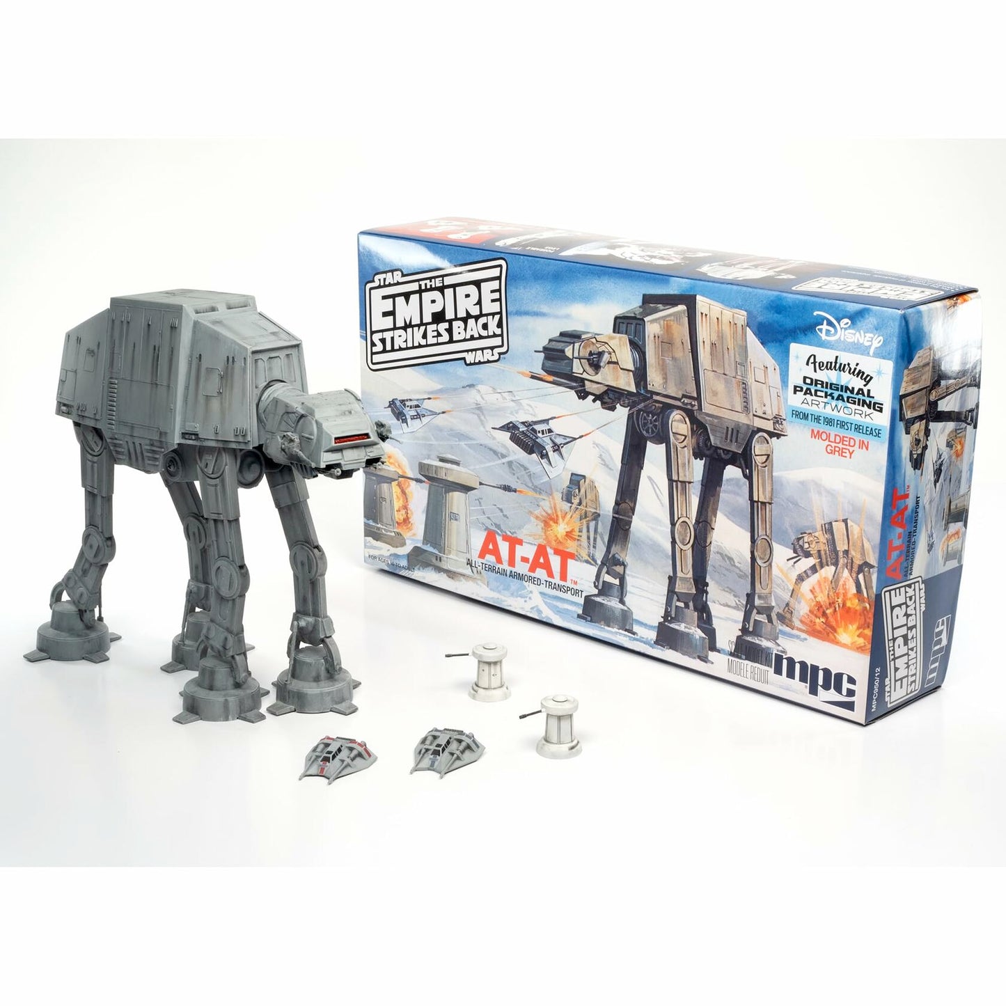 MPC Star Wars: The Empire Strikes Back at-at 1:1000 Scale Model Kit