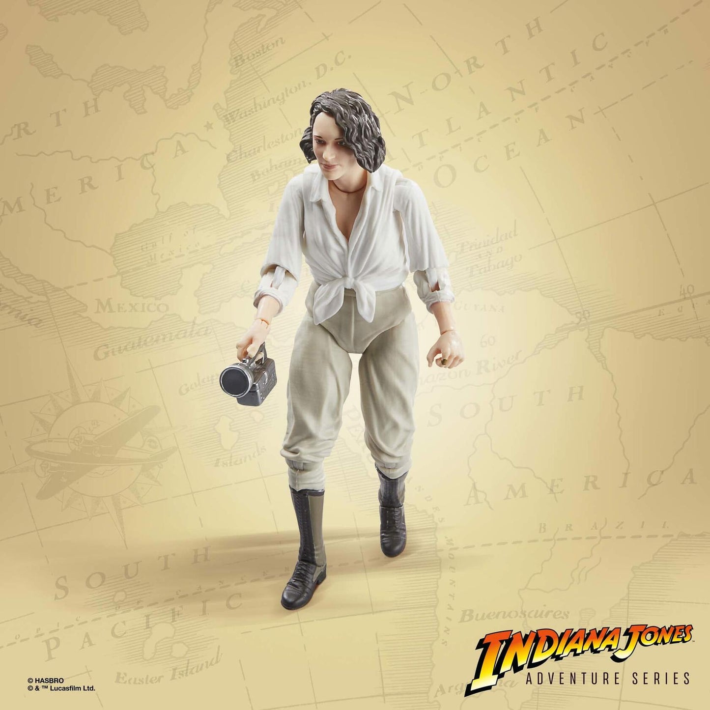 Indiana Jones and The Dial of Destiny Adventure Series Helena Shaw (Dial of Destiny) Action Figure, 6-inch, Toys for Kids Ages 4 and Up