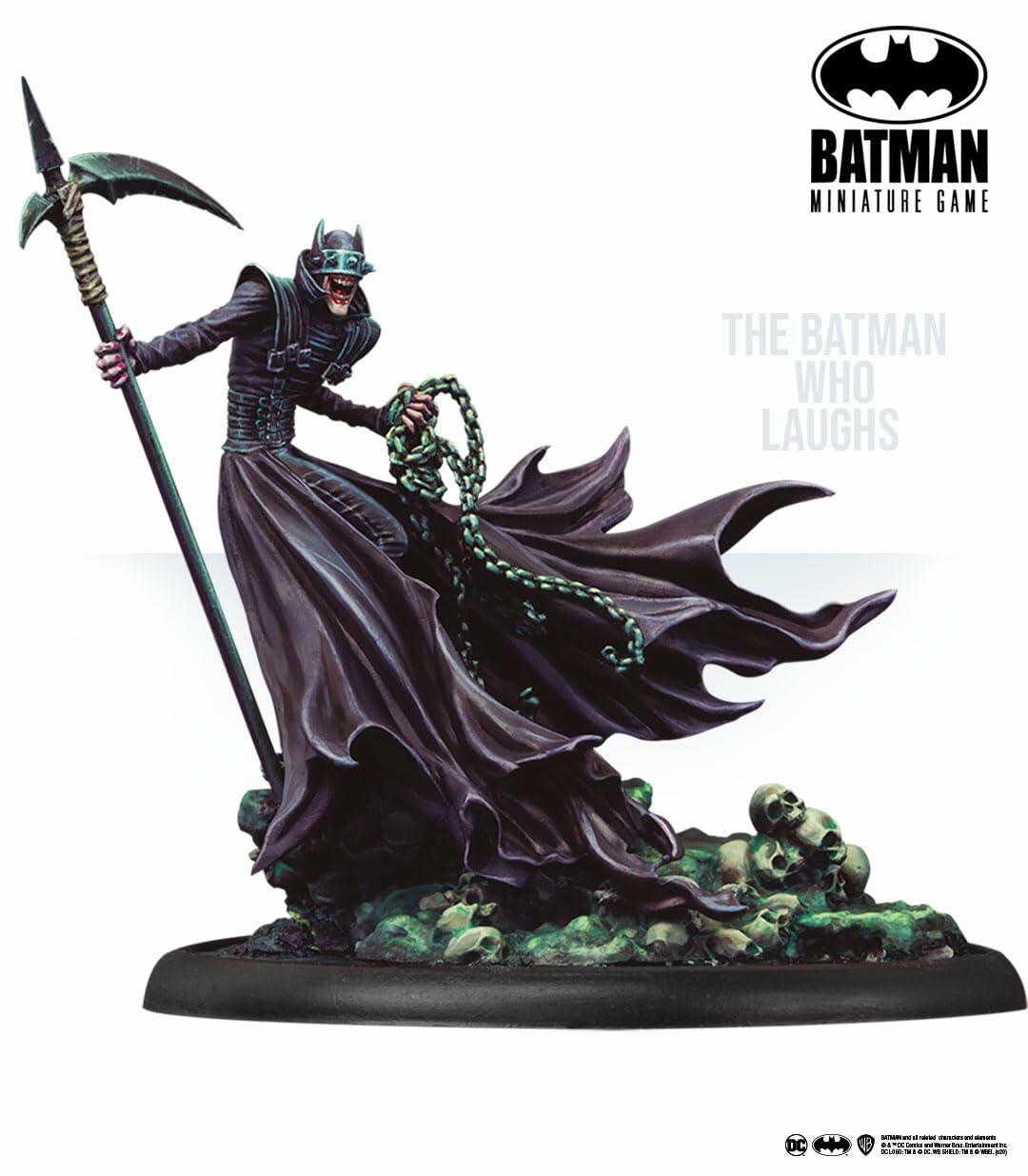 Knight Models Batman Miniature Game: The Batman Who Laughs (Batbox) – 35MM Scale - Unpainted – Ages 14+