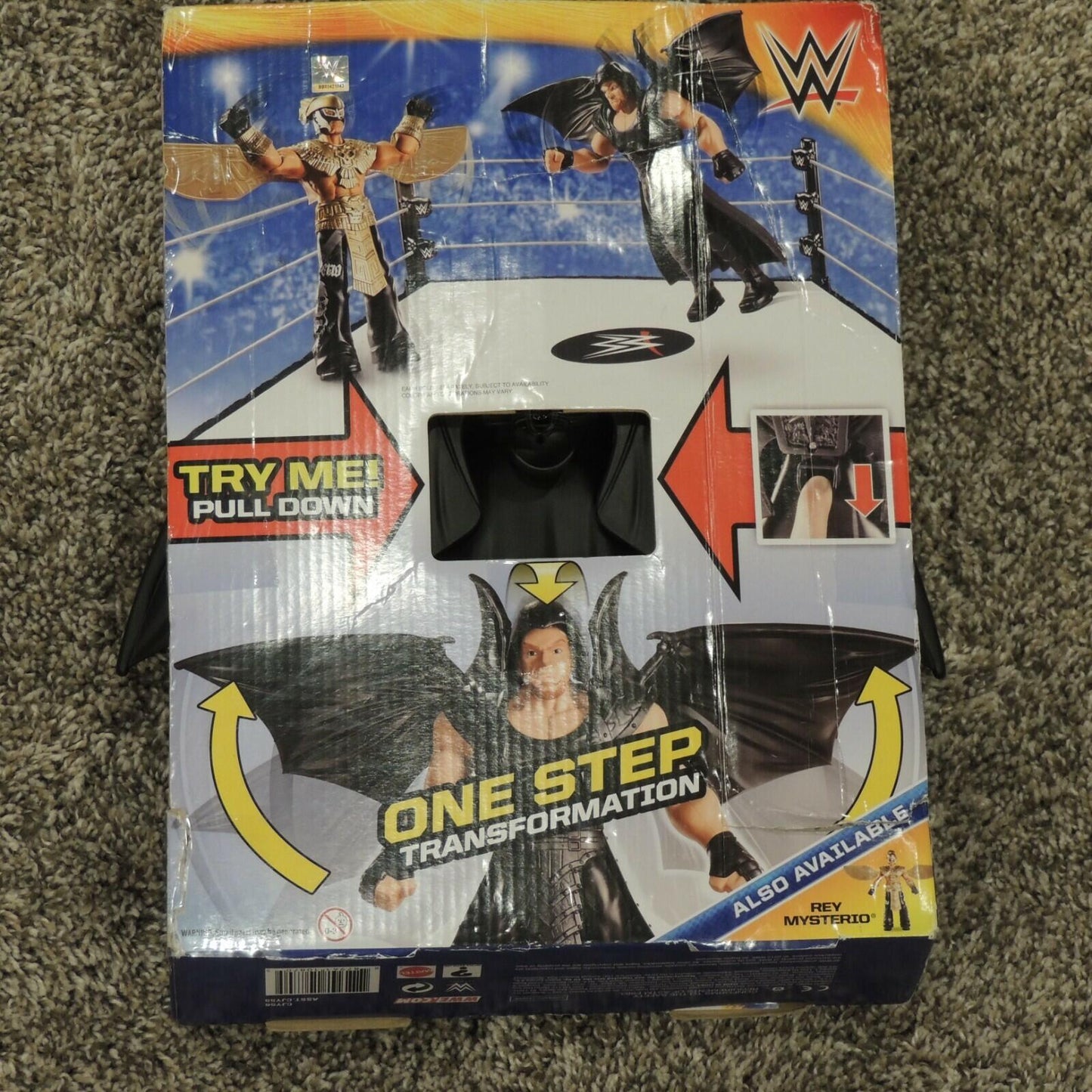 WWE Mattel Transforming Action Figure - Undertaker Transforms NEW