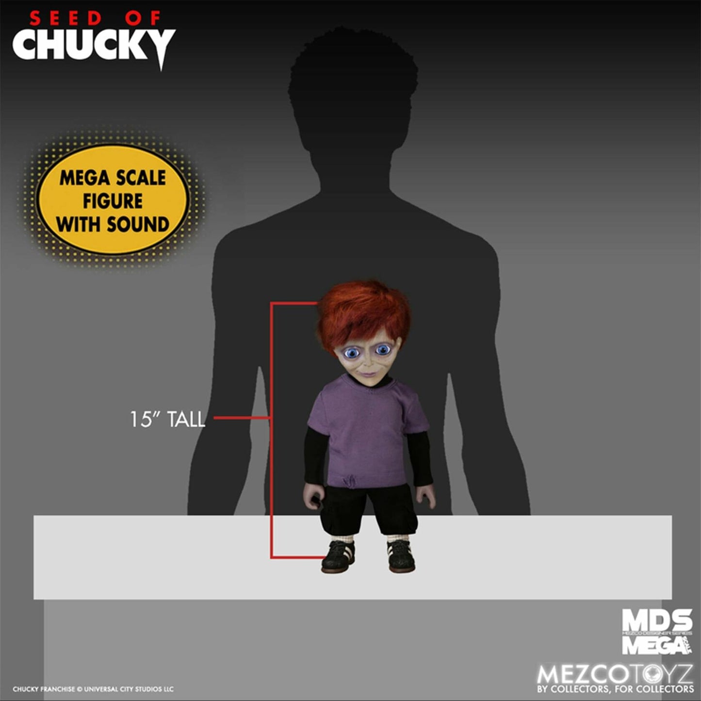 Mezco - Seed of Chucky - MDS Mega Scale - Talking Glen