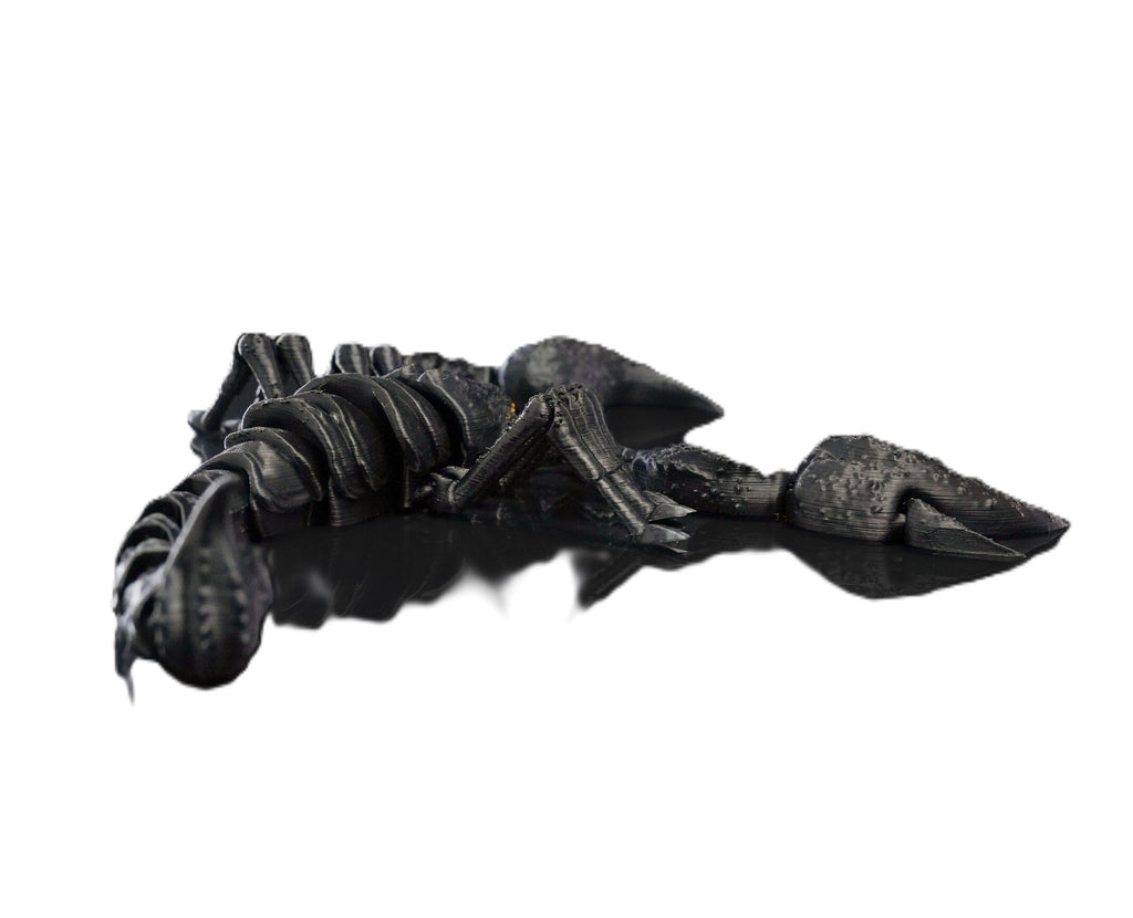 Articulated Emperor Scorpion 3D Printed Flexi Collectible Desk Toy Figure
