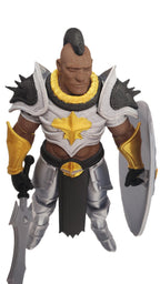 Brutus Knight 7in Fantasy Warrior 3D Printed Figure Page Unlimited Knights