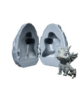 Metallic Dragon Egg Replica 3D Printed Fantasy Collectible Hatchling Display