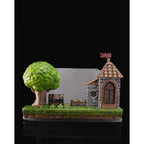 Fantasy Console Dock Holder w/ Game Storage 3D Printed Village Stand Fits Switch