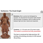 Darktanion Knight 3D Model High-Resolution Fantasy Medieval Armor Hero Figure