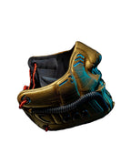 Metropolis Sci-Fi Cyberpunk Mask 3D Printed Futuristic Cosplay Prop