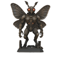 Steampunk Mothman 3D Printed Fan Art Sculpture – Highly Detailed Statute