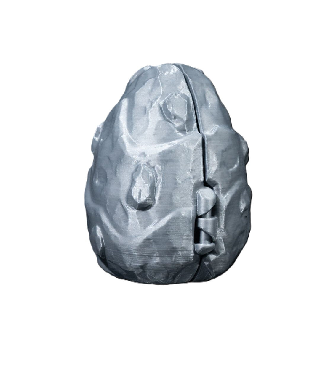 Metallic Dragon Egg Replica 3D Printed Fantasy Collectible Hatchling Display