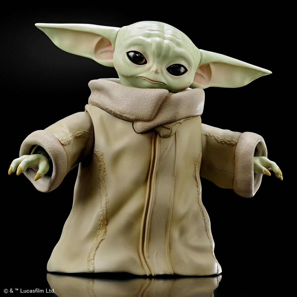 Bandai Hobby - The Mandalorian - Grogu, Bandai Spirits Star Wars Character 1/4 Model Kit