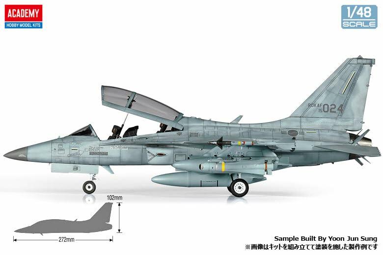 Academy 12366 1/48 Korea FA-50 Light Combat Bomber Plastic Model