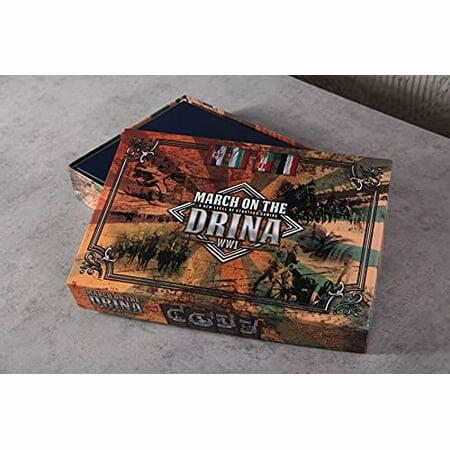 March on The Drina - an exciting Strategy Board Game Set in The WW1 Balkan Peninsula Theatre.