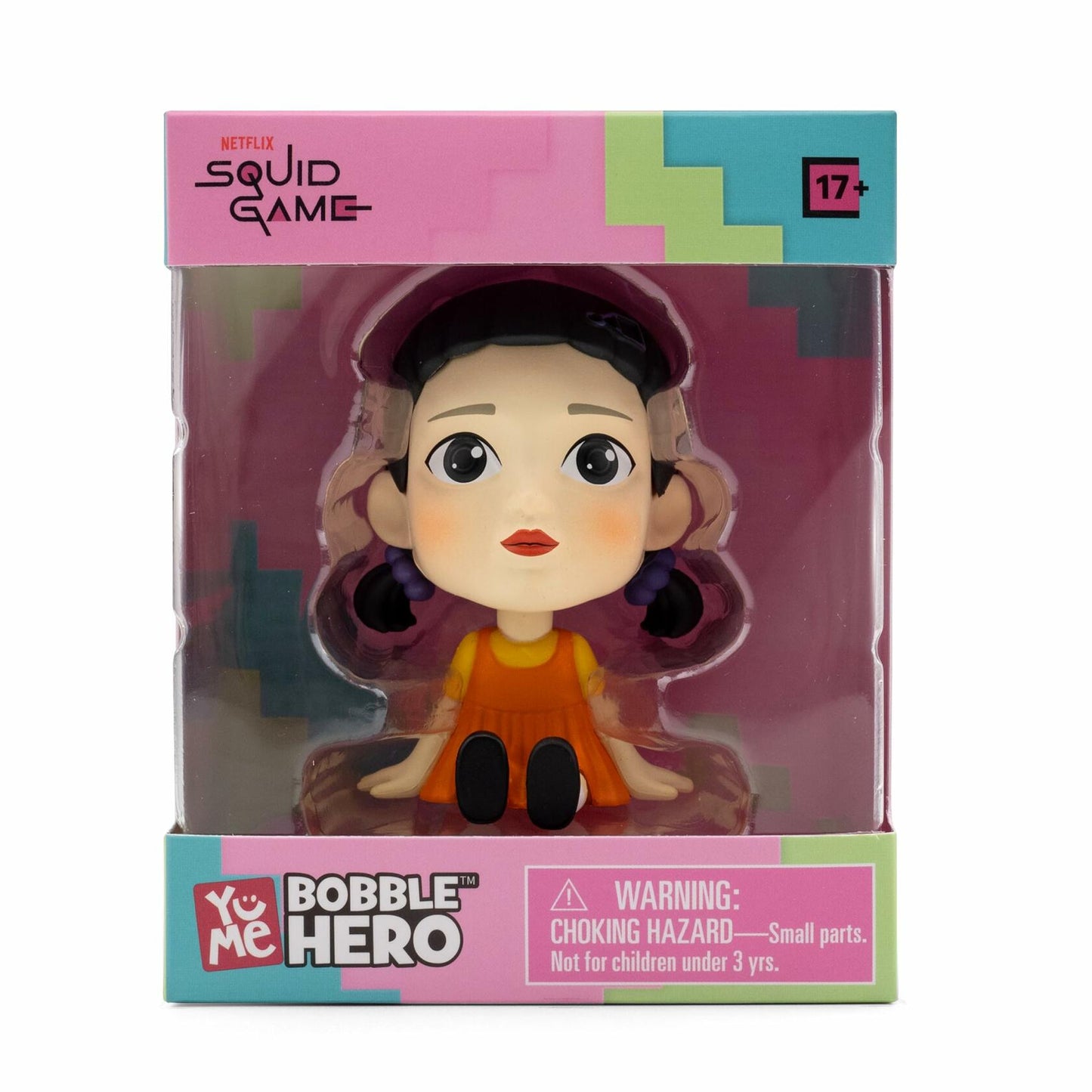 YuMe Squid Game Bobble Hero Figur-Young-HEE