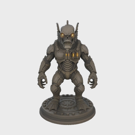 Steampunk Creature from the Black Lagoon – Fan Art Inspired 3D Printed Statue